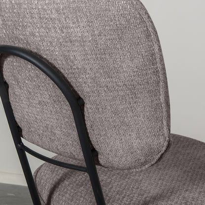 Eetkamerstoel Liva | Grijs Stof