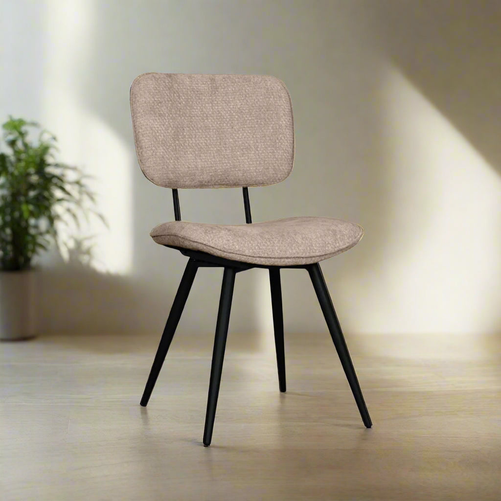 Eetkamerstoel Liva | Beige Stof