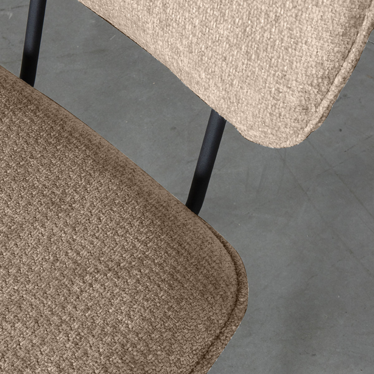 Eetkamerstoel Liva | Beige Stof