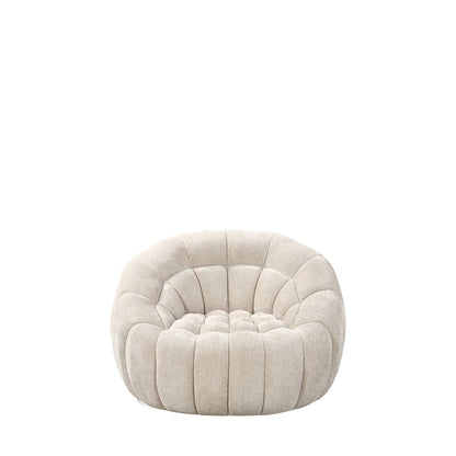 Draaifauteuil Cloud | Naturel Stof