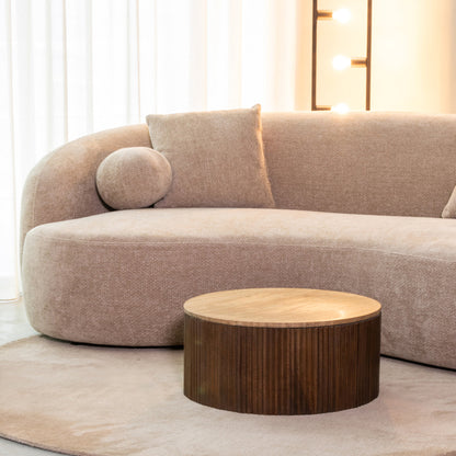 Salontafel Ribble | Bruin Travertin
