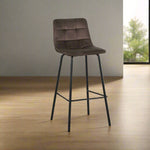 Barkruk Bistro | Taupe Velvet