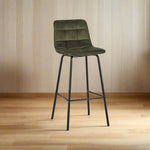 Barkruk Bistro | Groen Velvet