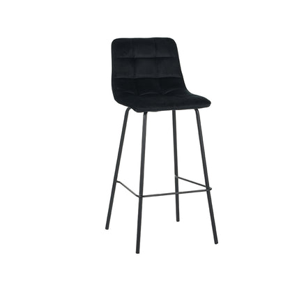 Barkruk Bistro | Zwart Velvet