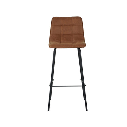 Barkruk Bistro | Bruin Microvezel