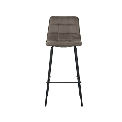 Barkruk Bistro | Taupe Microvezel