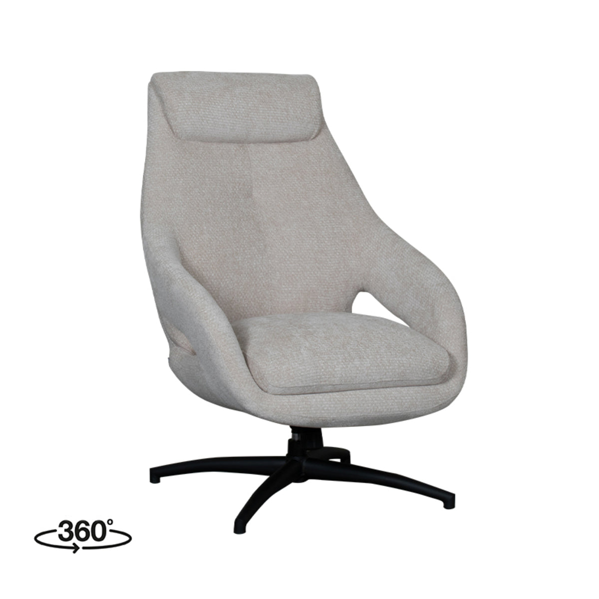 Fauteuil Maxwell | Naturel Stof
