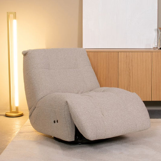 Fauteuil Relax & Recharge | Naturel Bouclé