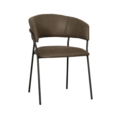 Eetkamerstoel Luuk | Moss Microvezel