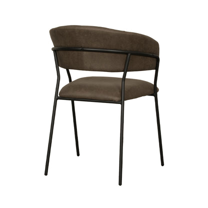 Eetkamerstoel Luuk | Moss Microvezel