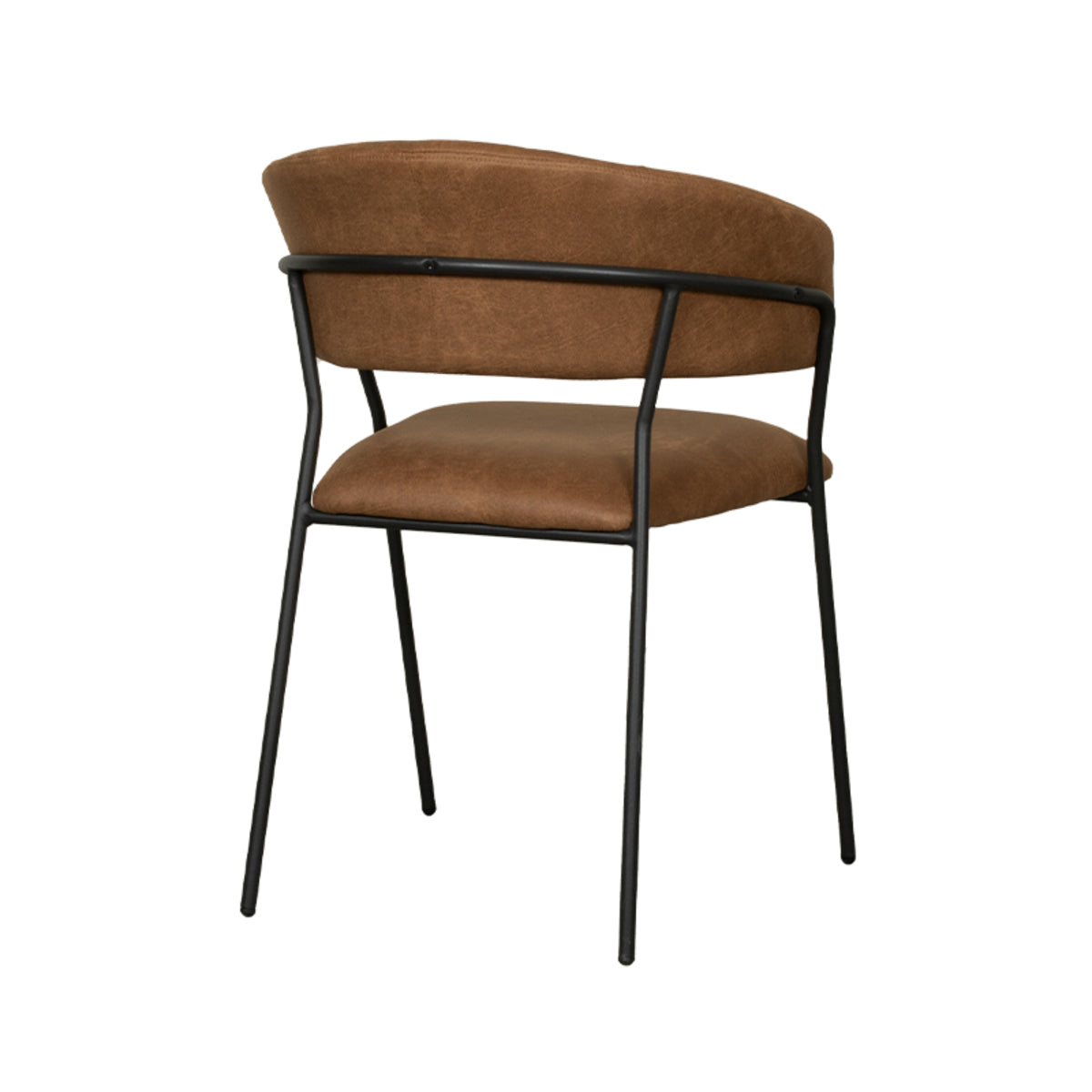 Eetkamerstoel Luuk | Bruin Microvezel