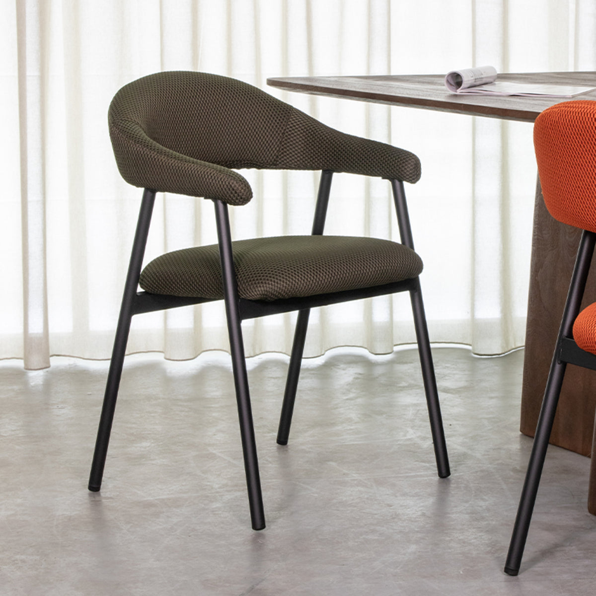 Eetkamerstoel Amaze | Groen Breathe