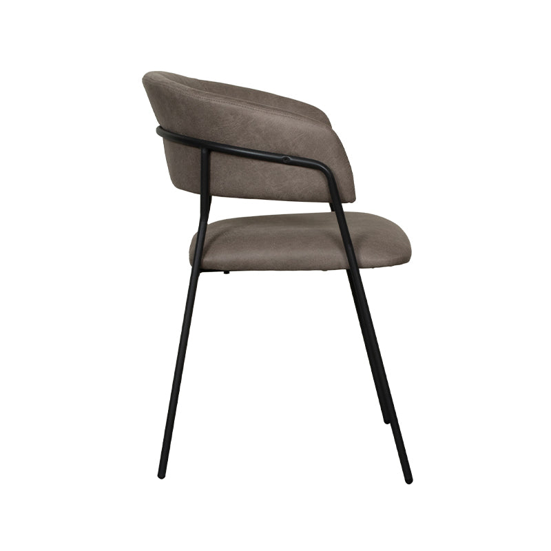 Eetkamerstoel Luuk | Taupe Microvezel