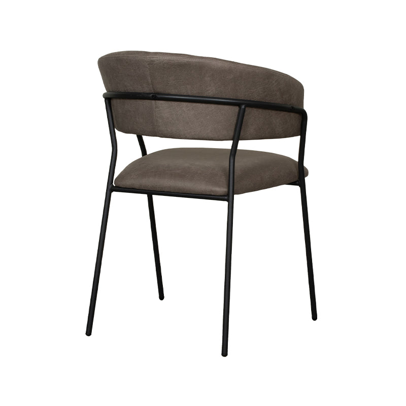 Eetkamerstoel Luuk | Taupe Microvezel