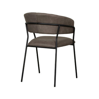 Eetkamerstoel Luuk | Taupe Microvezel