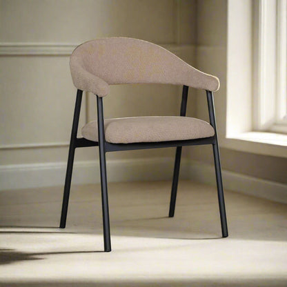 Eetkamerstoel Amaze | Beige Stof