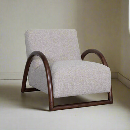 Fauteuil Viggo | Naturel Bouclé