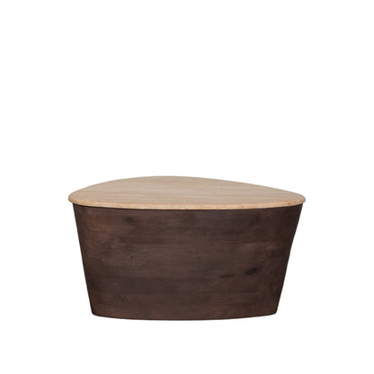 Salontafel Ravi | Bruin Travertin