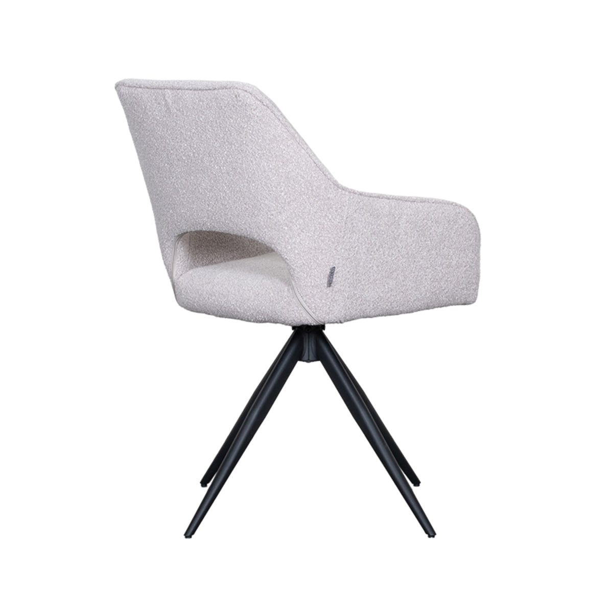 Eetkamerstoel Finley | Naturel Bouclé