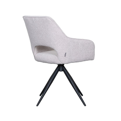 Eetkamerstoel Finley | Naturel Bouclé