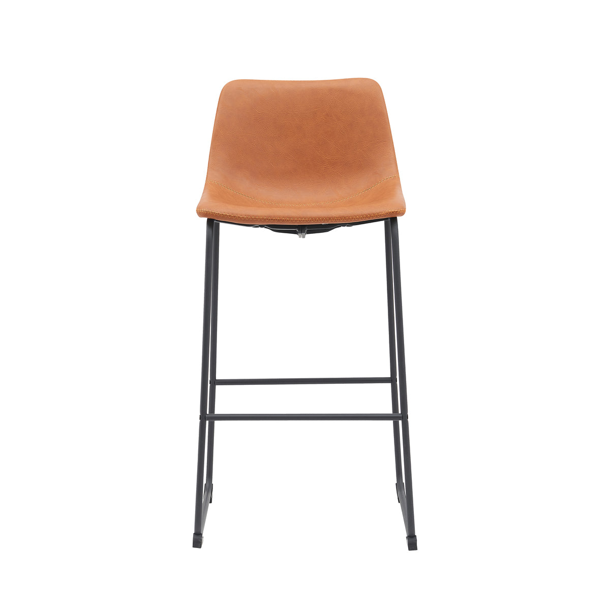 Barkruk Risto | Bruin PU-Leder