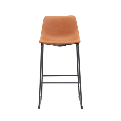 Barkruk Risto | Bruin PU-Leder