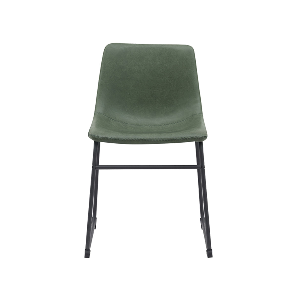 Eetkamerstoel Risto | Groen PU-Leder