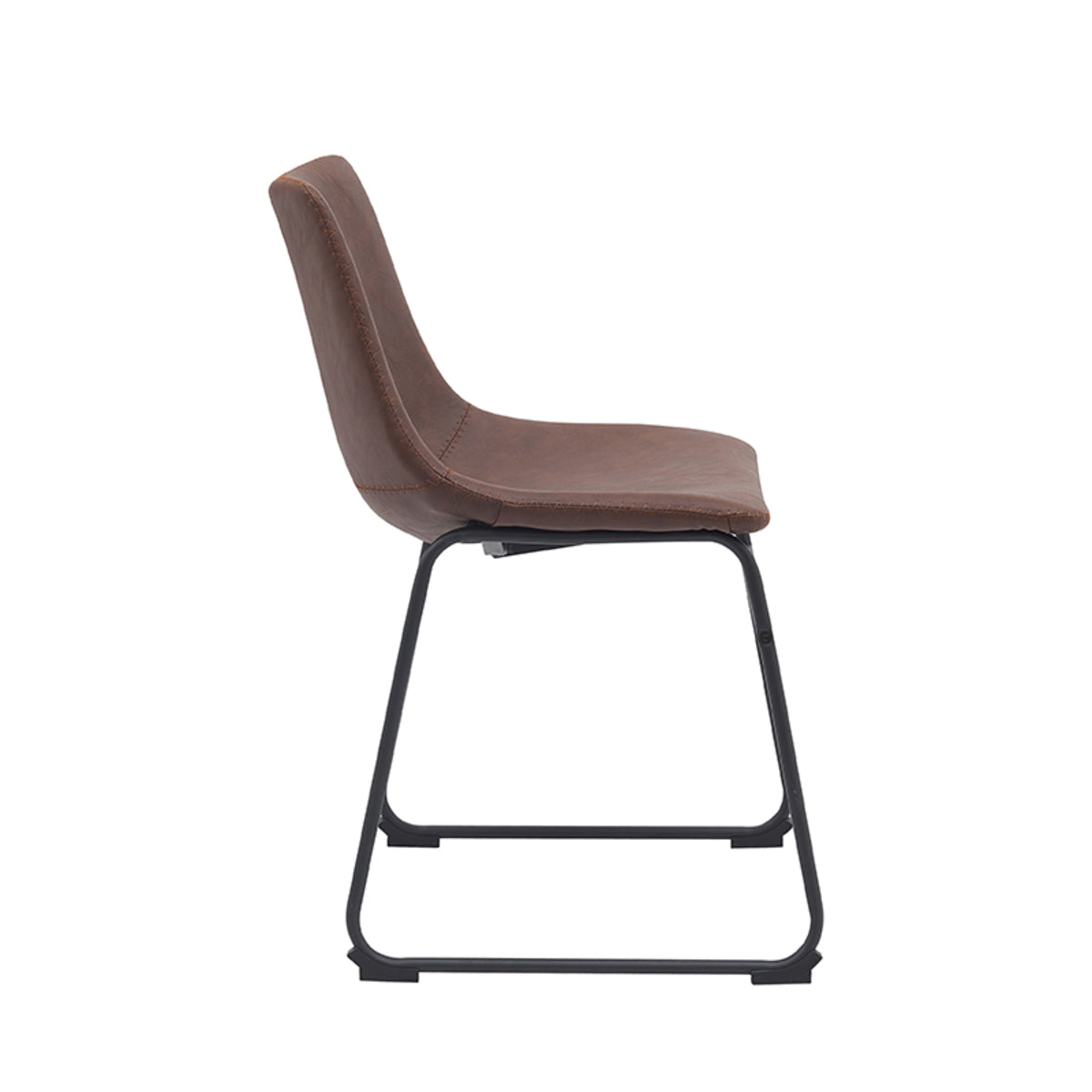 Eetkamerstoel Risto | Bruin PU-Leder