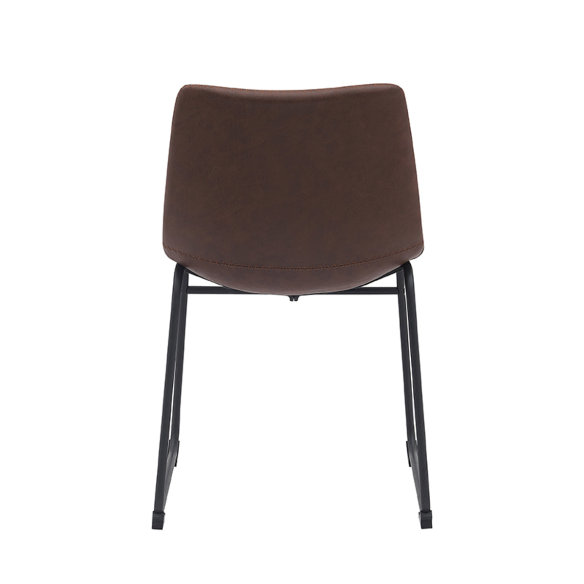 Eetkamerstoel Risto | Bruin PU-Leder