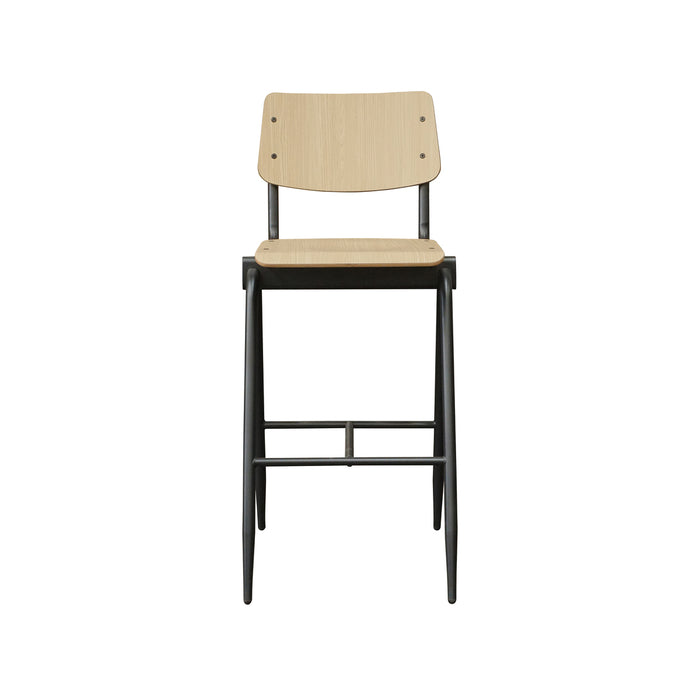 Barkruk Solid | Naturel Hout