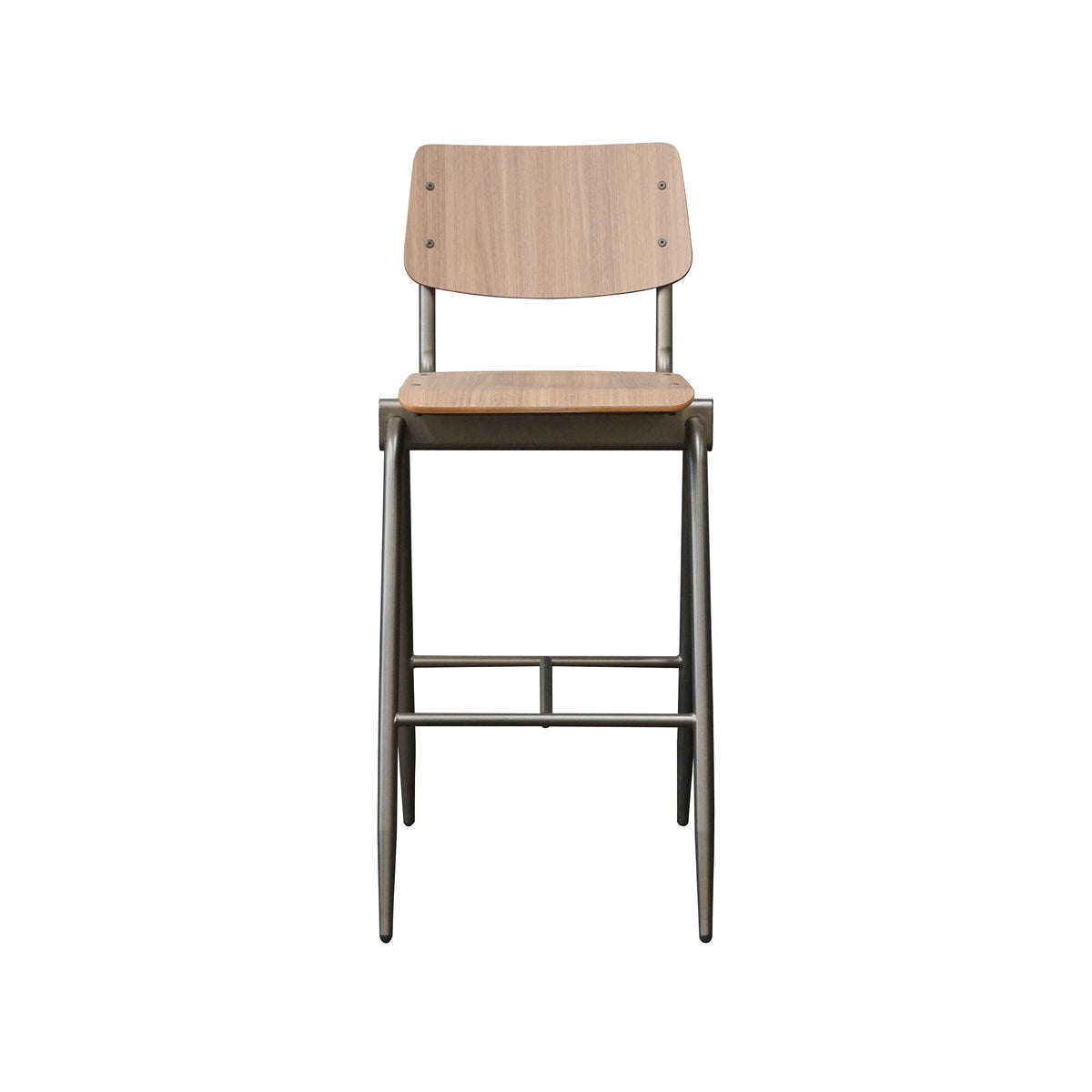 Barkruk Solid | Walnoot Hout