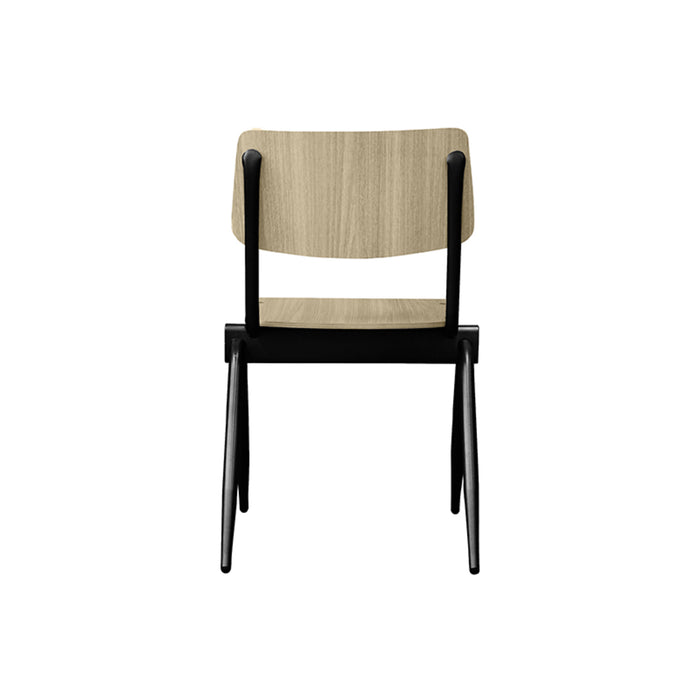 Eetkamerstoel Solid | Naturel Hout