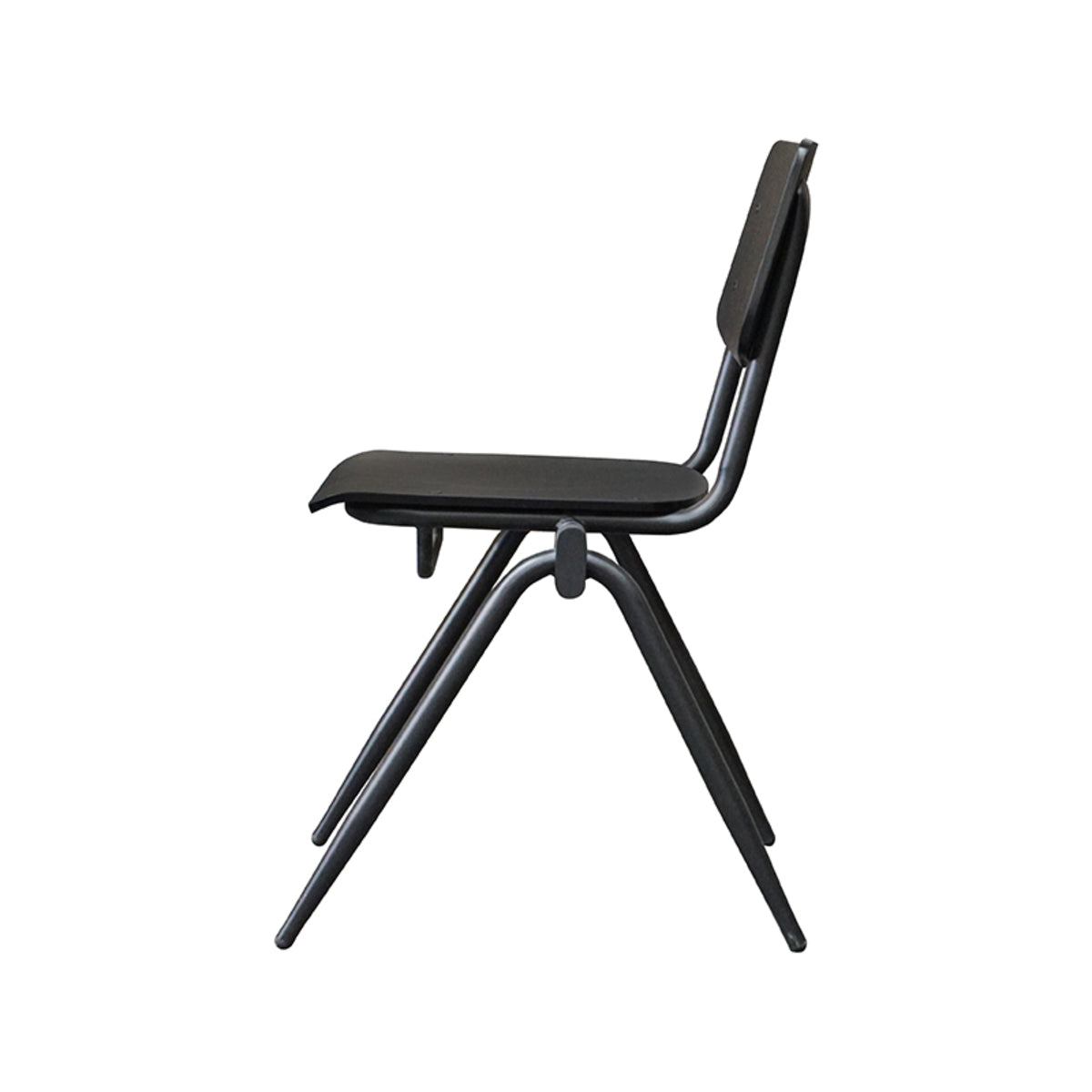 Eetkamerstoel Solid | Zwart Hout