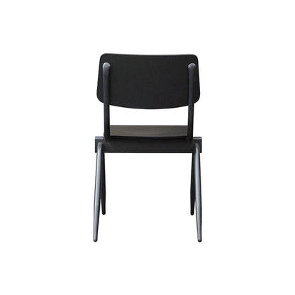 Eetkamerstoel Solid | Zwart Hout