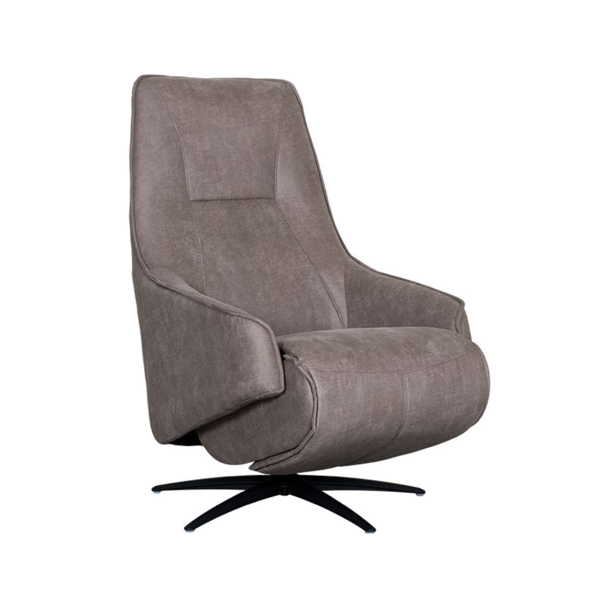 Elektrische Fauteuil Odense | Taupe Microvezel