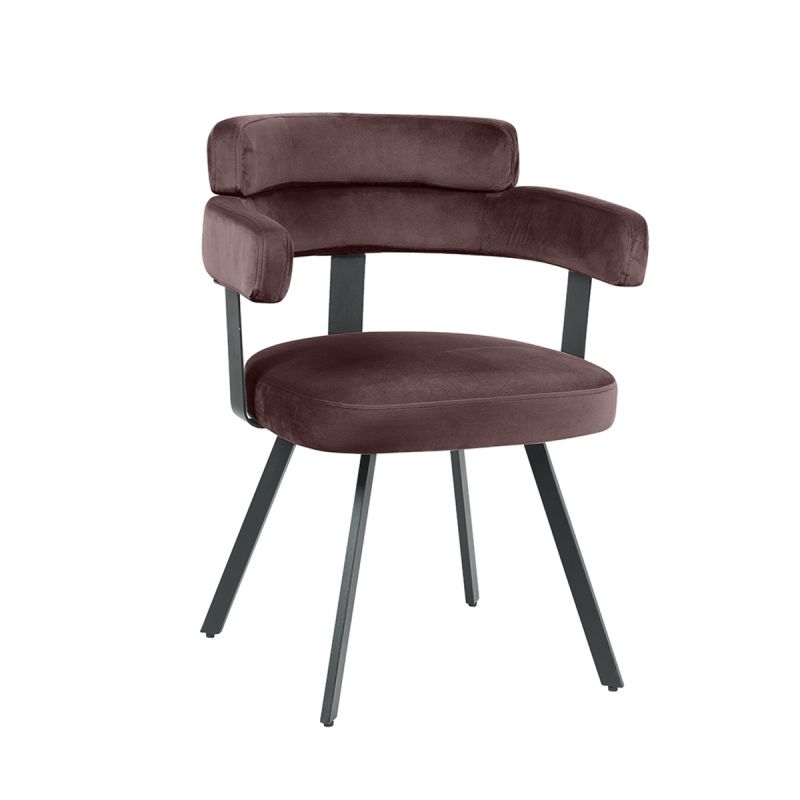 Eetkamerstoel Bardio | Taupe Velvet