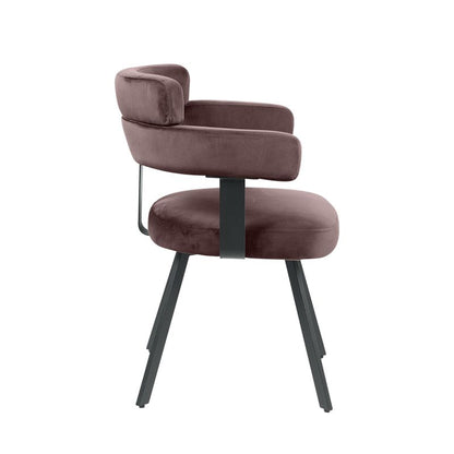 Eetkamerstoel Bardio | Taupe Velvet