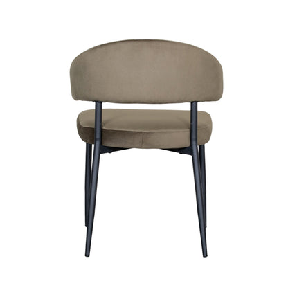 Eetkamerstoel Bliss | Groen Velvet