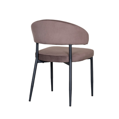 Eetkamerstoel Bliss | Taupe Velvet