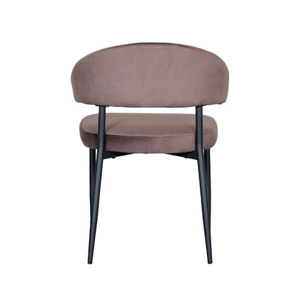 Eetkamerstoel Bliss | Taupe Velvet