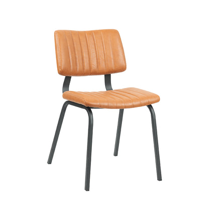 Eetkamerstoel Gusto | Bruin PU-Leder