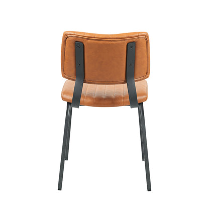 Eetkamerstoel Gusto | Bruin PU-Leder