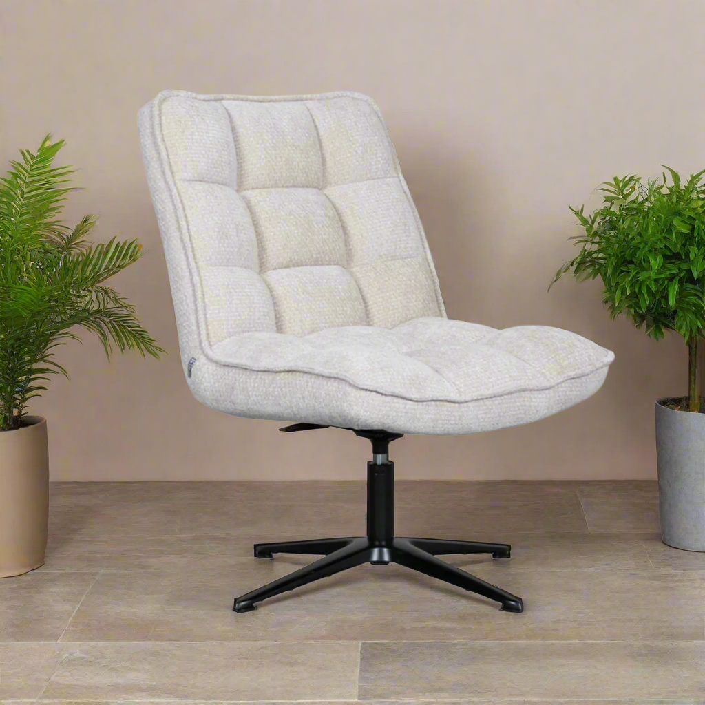 Fauteuil Vince | Naturel Stof