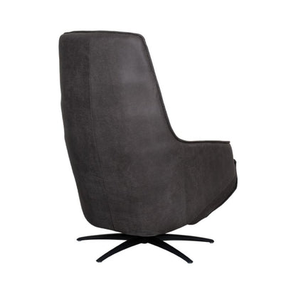 Elektrische Fauteuil Odense | Antraciet Microvezel