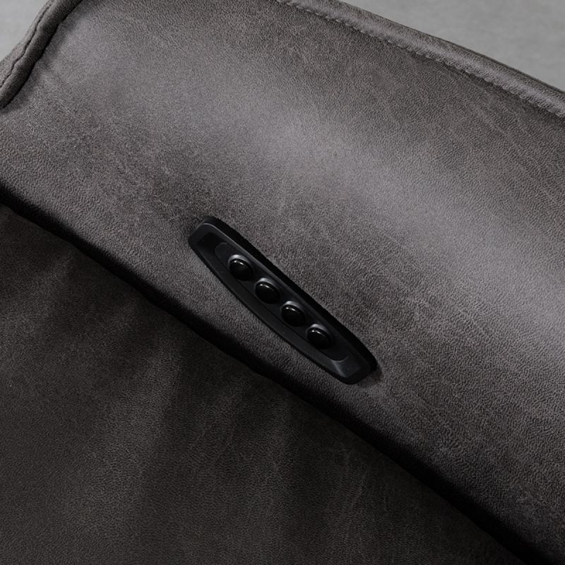 Elektrische Fauteuil Odense | Antraciet Microvezel