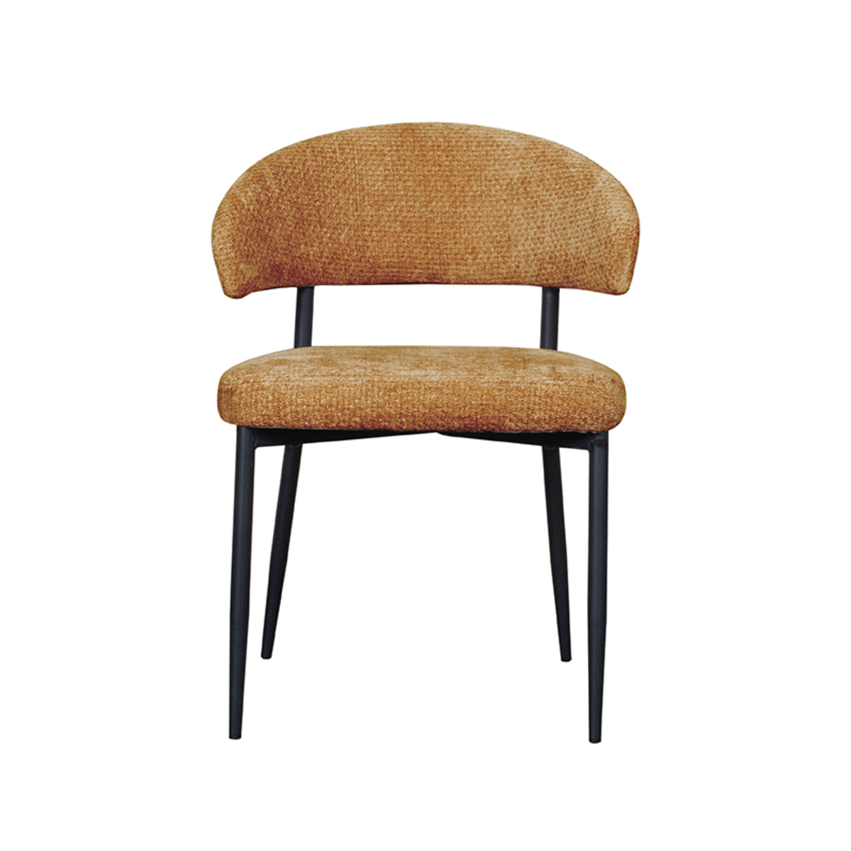 Eetkamerstoel Bliss | Geel Stof