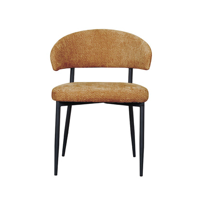 Eetkamerstoel Bliss | Geel Stof