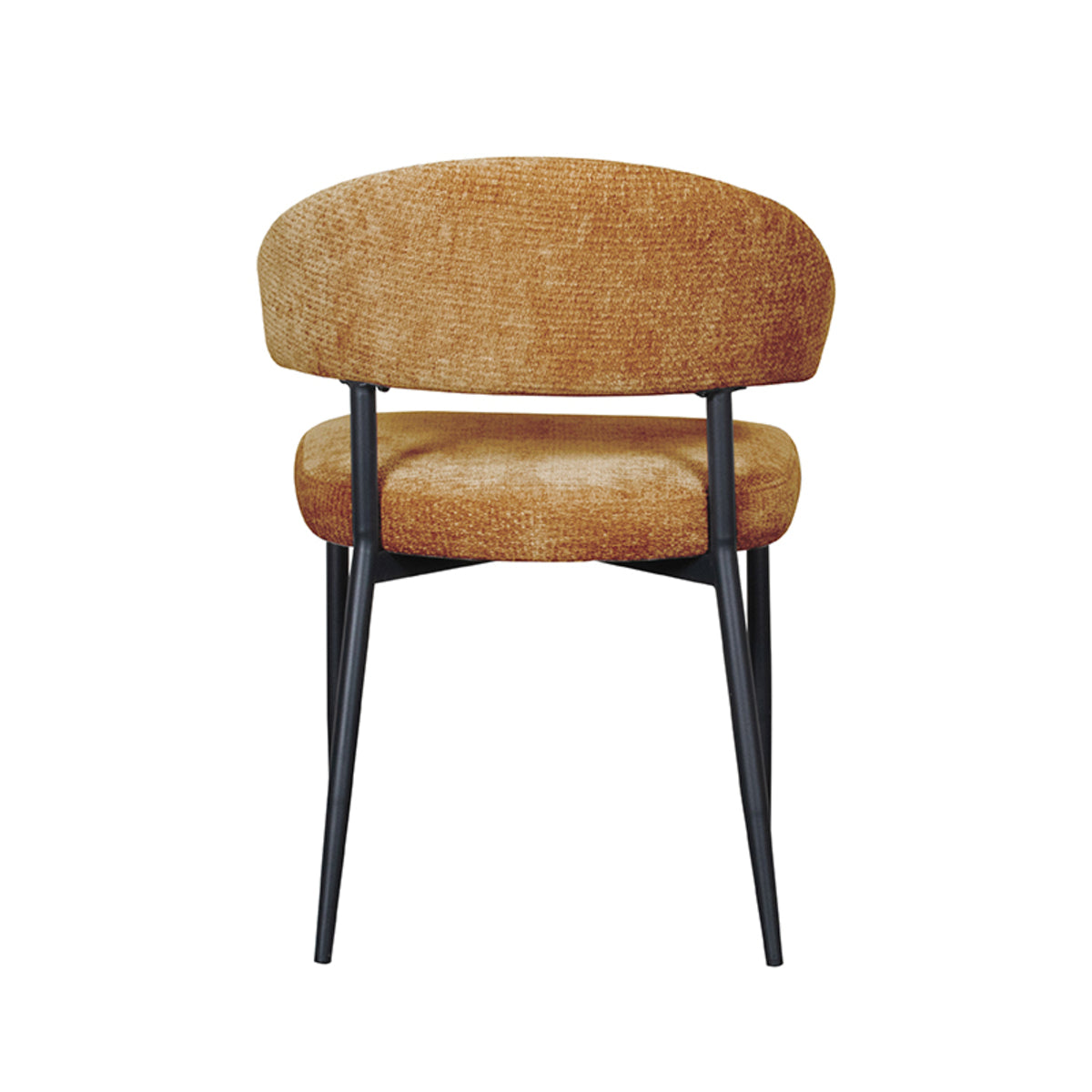 Eetkamerstoel Bliss | Geel Stof