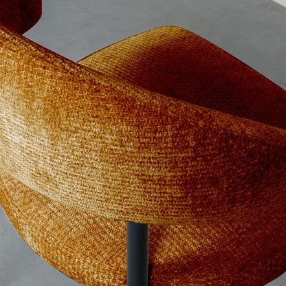 Eetkamerstoel Bliss | Geel Stof