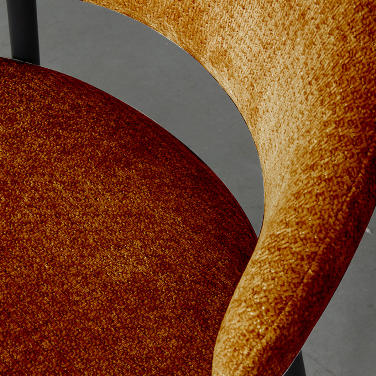 Eetkamerstoel Bliss | Geel Stof